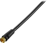 Angle Zoom. Dynex™ - 100' Antenna Cable - Black.