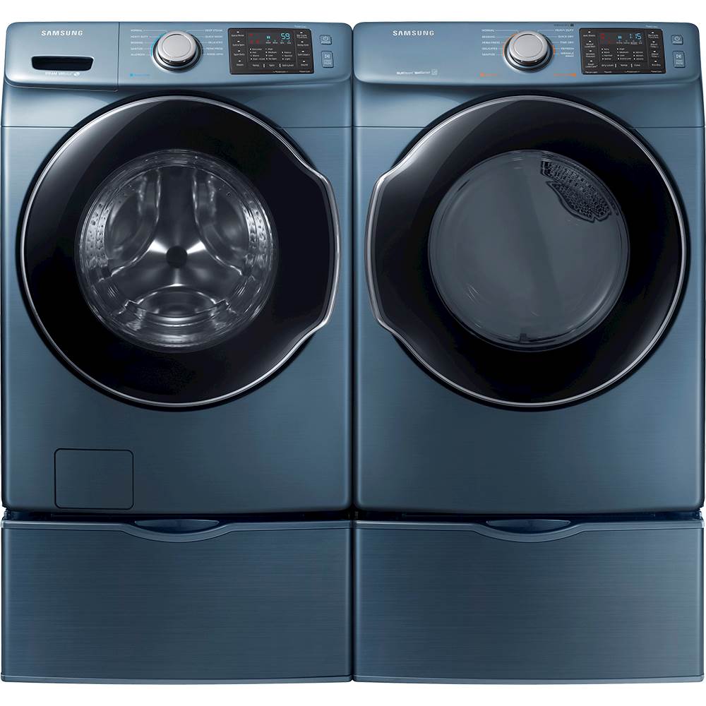 WF45M5500AZ  Samsung 27 4.5 cu. ft. Front Load Washer with Steam Cycle -  Azure Blue