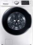 Front. Samsung - 4.5 Cu. Ft. 10-Cycle High-Efficiency Front-Loading Washer with Steam.
