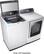 Alt View 17. Samsung - 5.2 Cu. Ft. High-Efficiency Top Load Washer with Steam and Activewash - White.