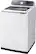 Left. Samsung - 5.2 Cu. Ft. High-Efficiency Top Load Washer with Steam and Activewash - White.