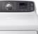 Alt View 1. Samsung - 7.4 Cu. Ft. Electric Dryer with Steam and Sensor Dry - White.
