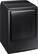 Angle. Samsung - 7.4 Cu. Ft. Gas Dryer with MultiSteam - Fingerprint Resistant Black Stainless Steel.