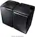 Alt View 13. Samsung - 7.4 Cu. Ft. Gas Dryer with MultiSteam - Black Stainless Steel.