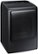 Angle. Samsung - 7.4 Cu. Ft. Gas Dryer with Steam and Sensor Dry - Black Stainless Steel.