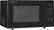Angle. Sharp - Carousel 1.1 Cu. Ft. Mid-Size Microwave - Black.