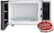 Alt View Zoom 15. Sharp - Carousel 1.1 Cu. Ft. Mid-Size Microwave - Stainless steel.