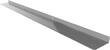 Sharp - 24" Flush Mount Kit - Stainless Steel - Larger Front