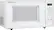 Angle. Sharp - Carousel 1.1 Cu. Ft. Mid-Size Microwave - White.
