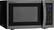 Angle. Sharp - Carousel 1.4 Cu. Ft. Mid-Size Microwave - Black Stainless Steel.