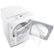 Alt View Zoom 11. LG - SteamDryer 7.3 Cu. Ft. 12-Cycle Electric Dryer with Steam - White.
