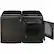 Alt View 11. LG - 5.0 Cu. Ft. 12-Cycle Top-Load Smart Wi-Fi Washer - TurboWash and 6Motion - Black stainless steel.