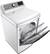 Alt View 12. LG - 7.3 Cu. Ft. 9-Cycle EasyLoad Smart Wi-Fi Enabled Electric Dryer with Sensor Dry Technology - White.