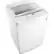 Angle. LG - 5.0 Cu. Ft. 12-Cycle Top-Load Smart Wi-Fi Washer - TurboWash and 6Motion - White.
