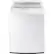 Front. LG - 5.0 Cu. Ft. 12-Cycle Top-Load Smart Wi-Fi Washer - TurboWash and 6Motion - White.