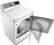 Alt View 11. LG - 7.3 Cu. Ft. 9-Cycle EasyLoad Smart Wi-Fi Enabled Gas Dryer with Sensor Dry Technology - White.