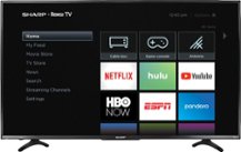 Sharp - 55" Class - LED - 2160p - Smart - 4K UHD TV with HDR Roku TV - Front_Zoom