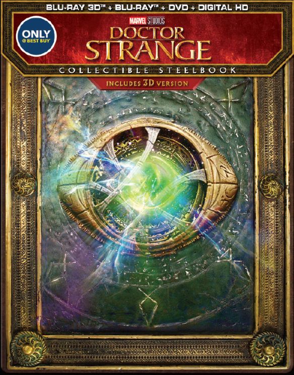  Marvel's Doctor Strange [SteelBook] [3D] [Blu-ray/DVD] [Only @ Best Buy] [Blu-ray/Blu-ray 3D/DVD] [2016]