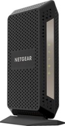 NETGEAR - Nighthawk DOCSIS 3.1 Cable Modem - Black - Front_Zoom