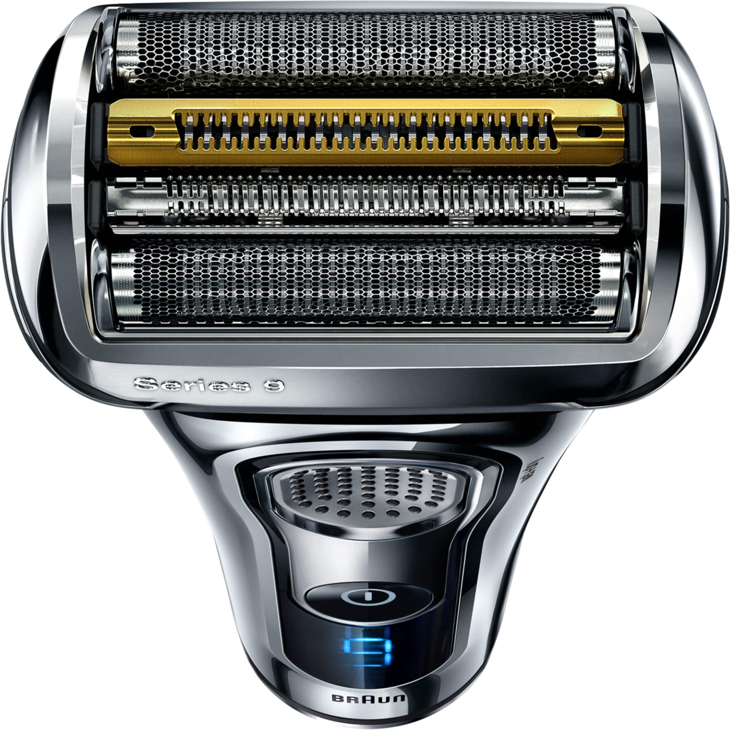 Alt View 17. Braun - Series 9 Wet/Dry Electric Shaver - Chrome.