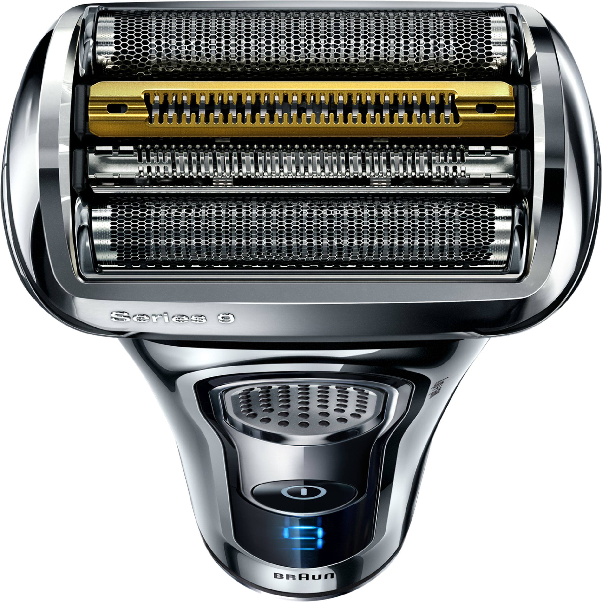 Alt View 17. Braun - Series 9 Wet/Dry Electric Shaver - Chrome.