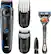 Angle. Braun - 3040 Wet/Dry Beard Trimmer with 2 Guide Combs - Black/blue.