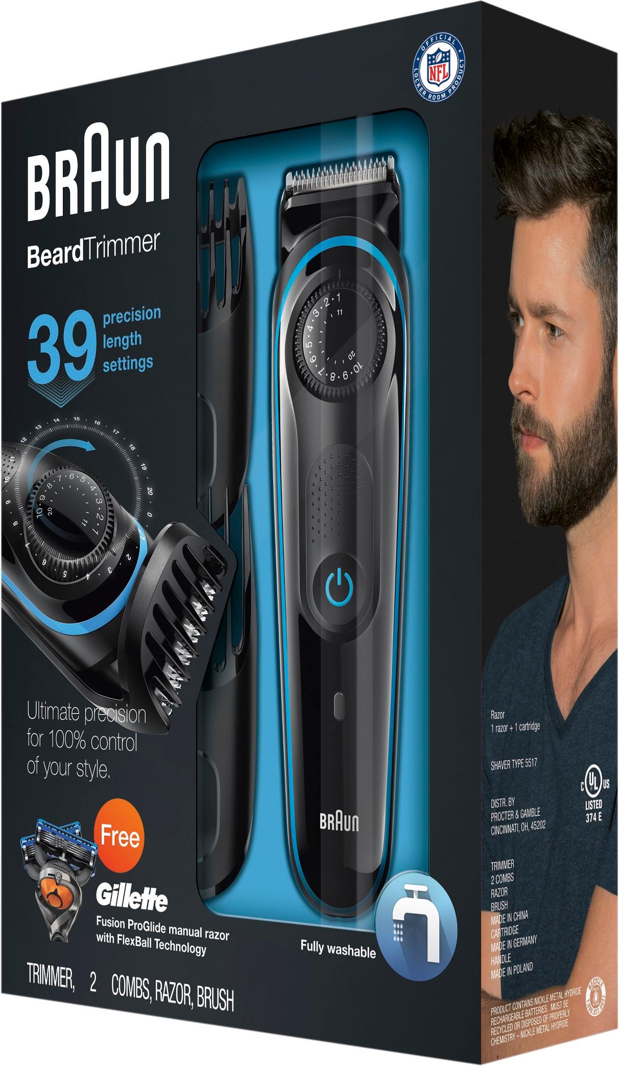 Buy: 3040 Wet/Dry Beard Trimmer 2 Guide Combs