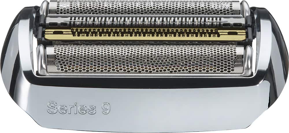 Angle. Braun - Replacement Foil Head for Series 9 Shavers - Silver.
