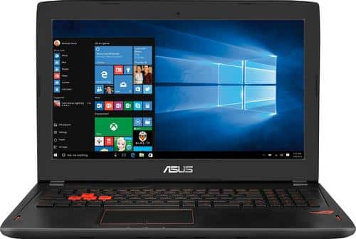 Asus - ROG GL502VM 15.6" Laptop - Intel Core i7 - 12GB Memory - NVIDIA GeForce GTX 1060 - 1TB Hard Drive - Black - Larger Front