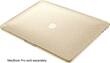 Speck - SmartShell Hardshell Case for 13" Apple® MacBook® Pro (2016) - Clear with Gold Glitter - Larger Front
