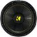 Front Zoom. KICKER - CompC 12" Single-Voice-Coil 4-Ohm Subwoofer - Black.