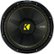 Front Zoom. KICKER - CompC 10" Single-Voice-Coil 4-Ohm Subwoofer - Black.