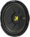 Left Zoom. KICKER - CompC 10" Single-Voice-Coil 4-Ohm Subwoofer - Black.
