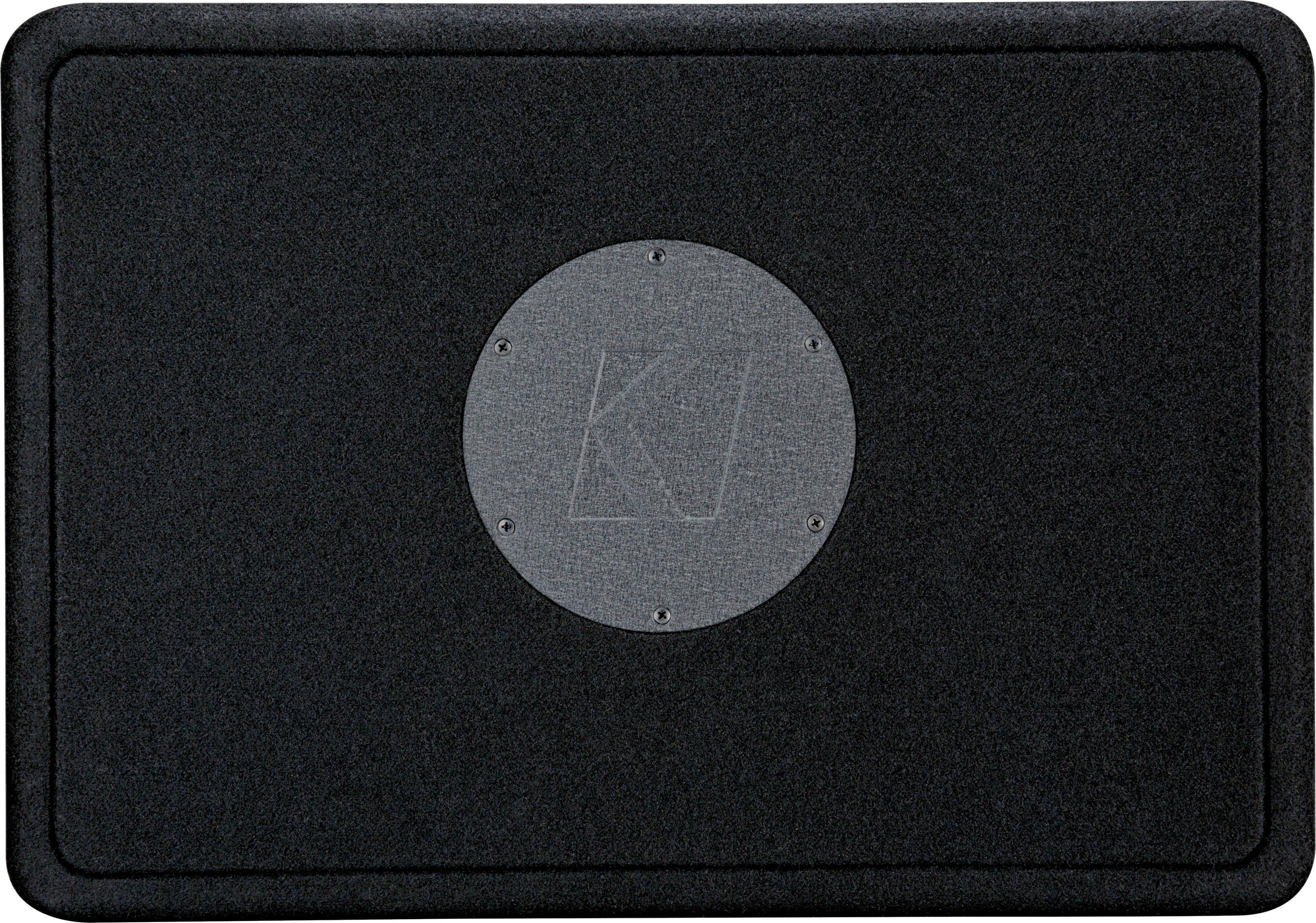 Back View: KICKER - KS Series 6" x 8" 2-Way Car Speaker with Polypropylene Cones (Each) - Black