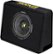 Left Zoom. KICKER - CompC Loaded Enclosures Single-Voice-Coil 4-Ohm Subwoofer - Black Carpet.