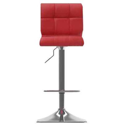 CorLiving - Bonded Leather Stool (Set of 2) - Red