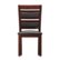 Alt View Zoom 12. CorLiving - Bonded Leather Chairs (Set of 2) - Chocolate brown/warm brown.