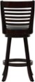 Alt View Zoom 14. CorLiving - Bonded Leather and Wood Stools - Black/Cappuccino.