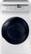Alt View 1. Samsung - 7.5 Cu. Ft. Smart Electric Dryer with Steam and FlexDry™ - White.