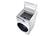 Alt View 3. Samsung - 7.5 Cu. Ft. Smart Electric Dryer with Steam and FlexDry™ - White.