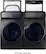 Alt View 15. Samsung - 5.5 Cu. Ft. High-Efficiency Smart Front Load Washer with Steam and FlexWash - Black Stainless Steel.