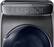 Alt View 1. Samsung - 7.5 Cu. Ft. Smart Electric Dryer with Steam and FlexDry - Black Stainless Steel.