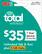 Front. Total Wireless - $35 Prepaid Phone Card.