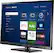 Left. Insignia™ - 24" Class - LED - 720p - Smart - HDTV Roku TV - Black.