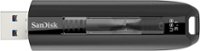 Front. SanDisk - Extreme Go 128GB USB 3.1 Flash Drive - Black.