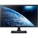 Front. Samsung - 27" LED FHD Monitor - Black.