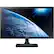 Front. Samsung - 23.6" LED FHD Monitor - Glossy black.