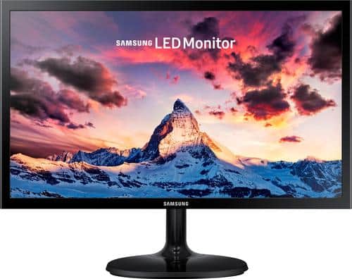 Samsung - SF350 Series S22F350FHN 22" LED FHD Monitor - High glossy black - Larger Front