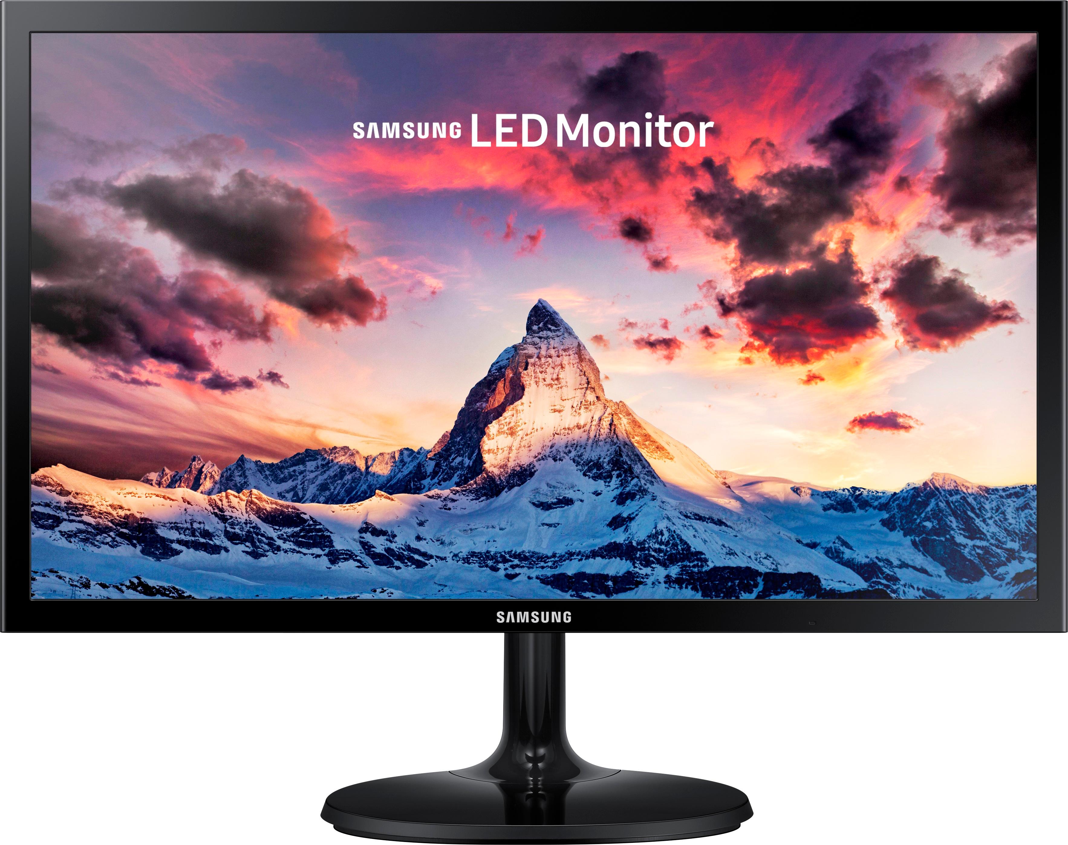 Schandelijk Converteren een andere Samsung 22" LED FHD Monitor High glossy black S22F350FHN - Best Buy