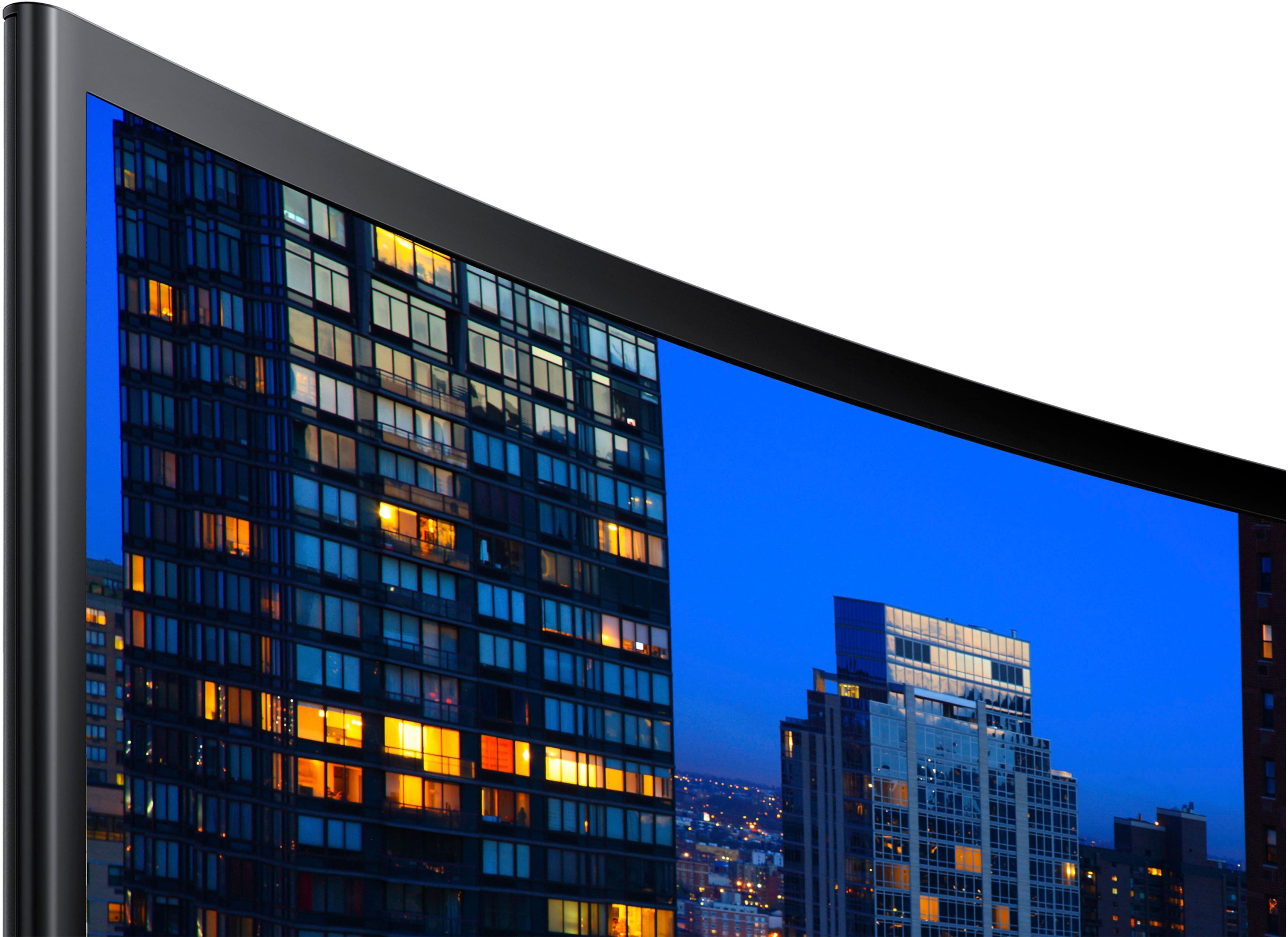 Alt View 18. Samsung - 27" F398 Series FHD AMD FreeSync Curved Monitor (HDMI, DP) - Glossy Black.